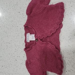 Ralph Lauren Magenta Cardigan
